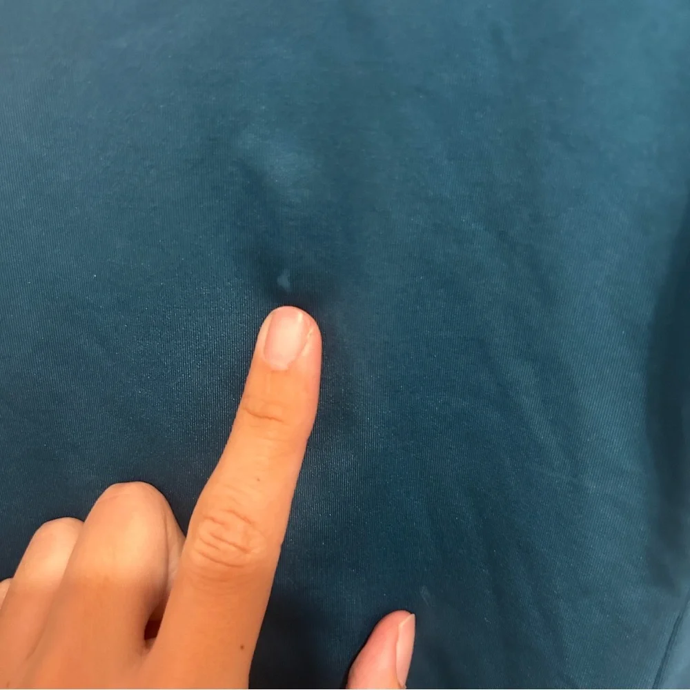 Hurley teal long sleeve rashgaurd sun protection top - Picture 6 of 6